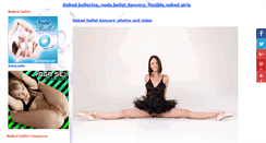 Desktop Screenshot of naked-ballerina.com